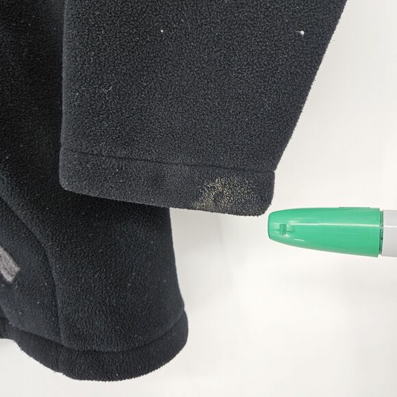 Disney Store Eeyore Hoodie Women Large Sweatshirt Embroidered Quarter Zip Black - Picture 4 of 11